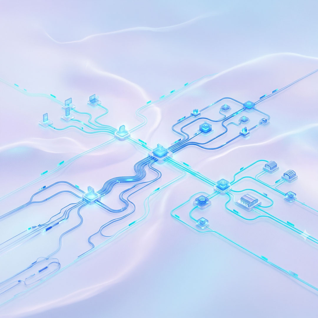 Aerial perspective — Avezant brand visual